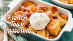 Classic French Toast Casserole for Weekend Brunch